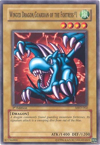 Winged Dragon, Guardian of the Fortress #1 [MRD-002] Common (ONLINE ORDER ONLY)