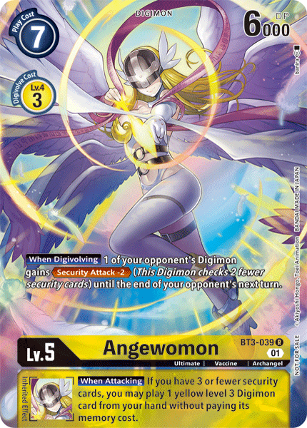 Angewomon [BT3-039] (Alternate Art) [Release Special Booster Ver.1.5] (ONLINE ORDER ONLY)