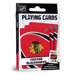 Chicago Blackhawks Playing Cards - 54 Card Deck (ONLINE ORDER ONLY)