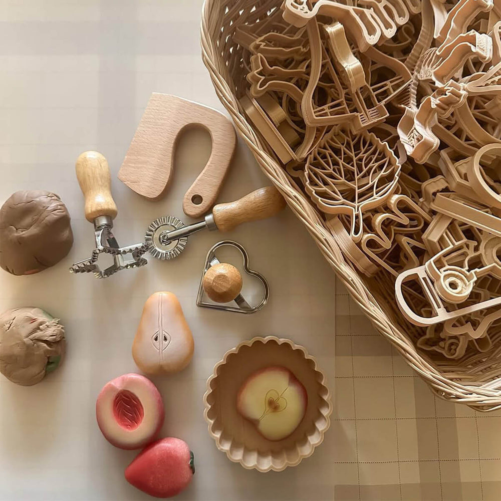 Eco-Dough Cutters – Assorted Styles - Plastic Free – Kid Safe