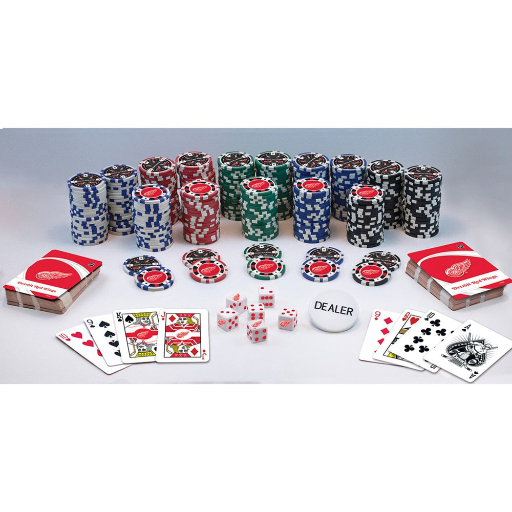 Detroit Red Wings 300 Piece Poker Set (ONLINE ORDER ONLY)