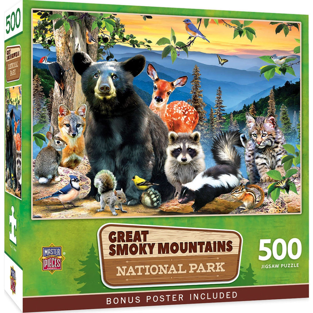 Great Smoky Mountains National Park 500 Piece Jigsaw Puzzle (ONLINE ORDER ONLY)
