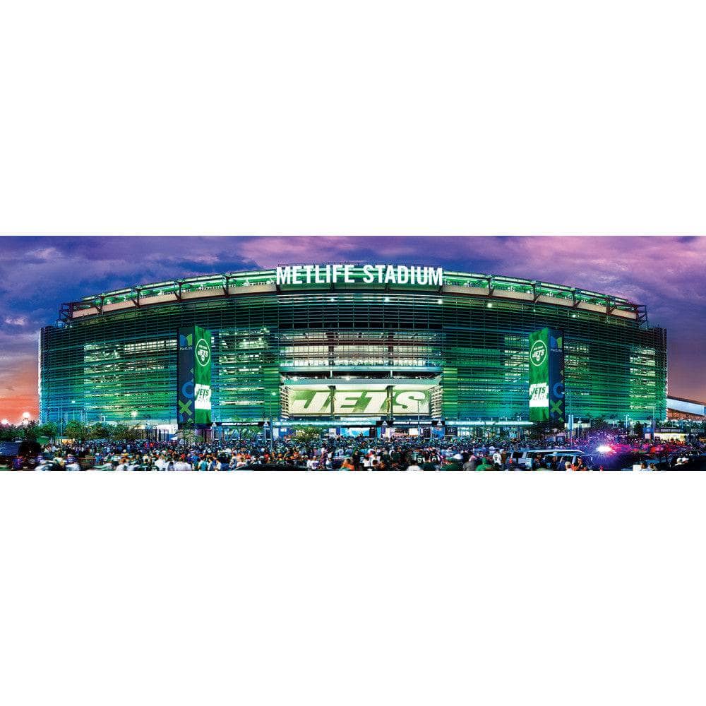 New York Jets - Stadium View 1000 Piece Panoramic Jigsaw Puzzle (ONLINE ORDER ONLY)