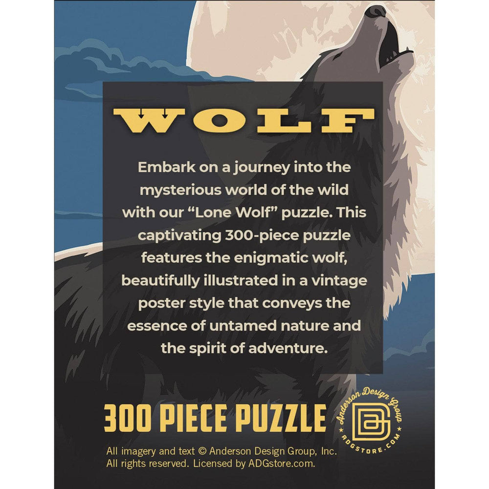 Wolf 300 Piece Jigsaw Puzzle