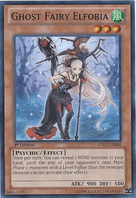 Ghost Fairy Elfobia [LTGY-EN085] Super Rare (ONLINE ORDER ONLY)