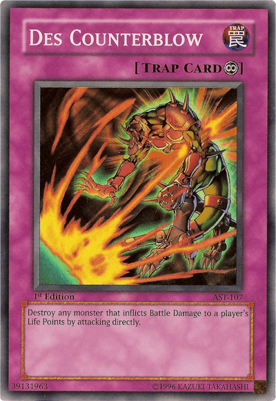 Des Counterblow [AST-107] Super Rare (ONLINE ORDER ONLY)