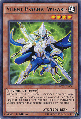 Silent Psychic Wizard [BP03-EN084] Rare (ONLINE ORDER ONLY)