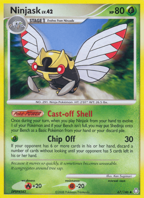 Ninjask (67/146) [Diamond & Pearl: Legends Awakened] (Online Only)