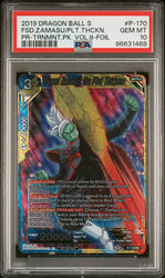 2019 DRAGON BALL SUPER FSD.ZAMASU/PLT.THCKN. #P-170 - PSA 10 (Online Order Only)