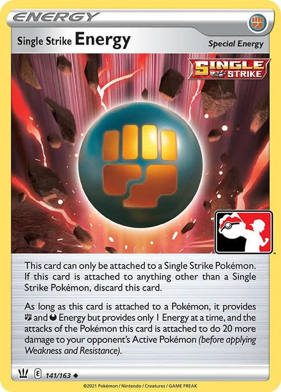 Single Strike Energy (141/163) [Prize Pack Series Two] (Online Only)