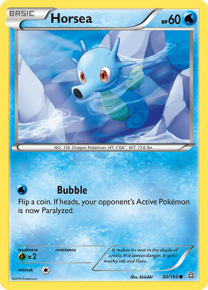 Horsea (30/160) [XY: Primal Clash] (Online Only)