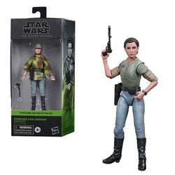Star Wars: The Black Series - Leia Organa (Endor Battle Poncho) (Return of the Jedi) 6-Inch Action Figure (ONLINE ORDER ONLY)