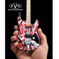 Eddie Van Halen Frankenstein Red & White Mini Guitar Replica Collectible (Online Order Only)