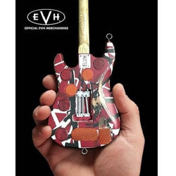 Eddie Van Halen Frankenstein Red & White Mini Guitar Replica Collectible (Online Order Only)