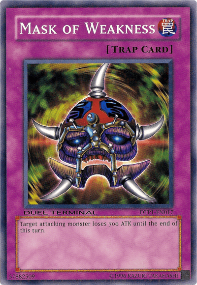 Mask of Weakness [DTP1-EN017] Common (ONLINE ORDER ONLY)