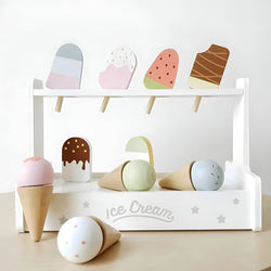 Wooden Ice Cream Pretend Toys (ONLINE ORDER ONLY)