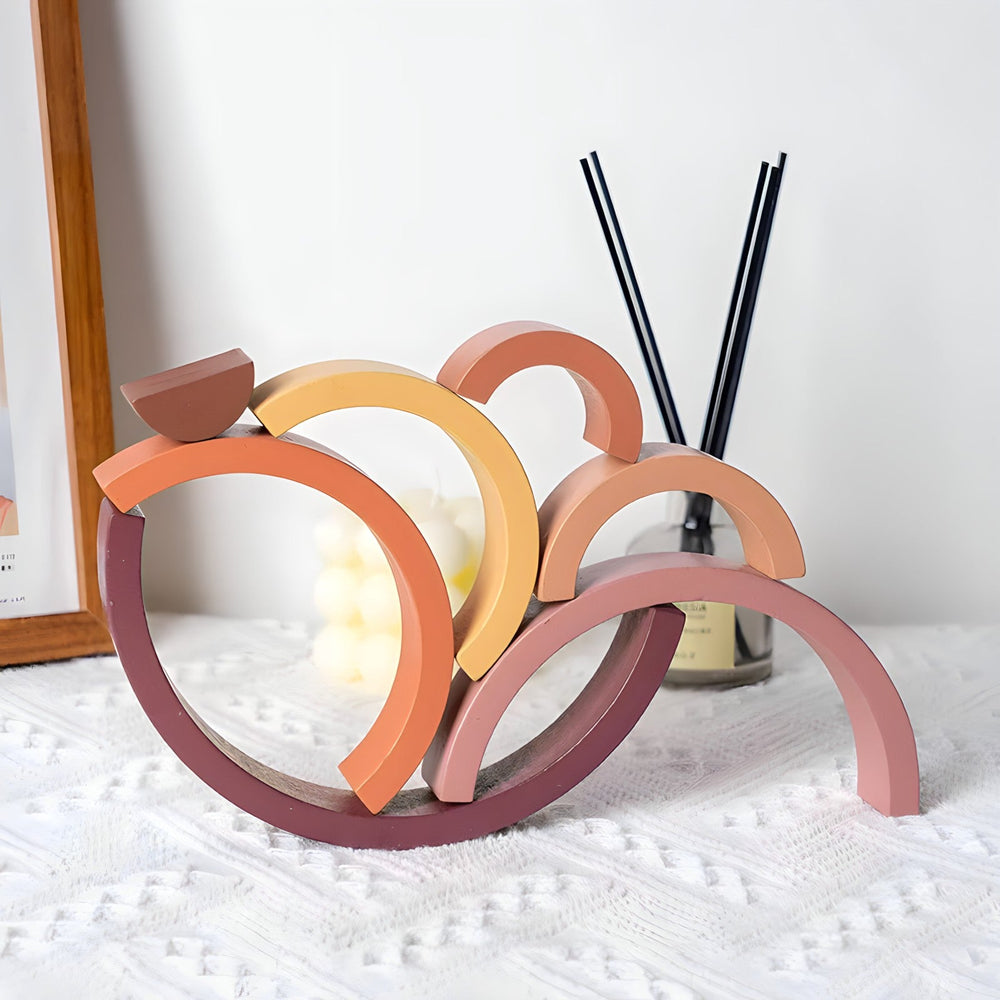 Small Wooden Rainbow  Arch Blocks (ONLINE ORDER ONLY)