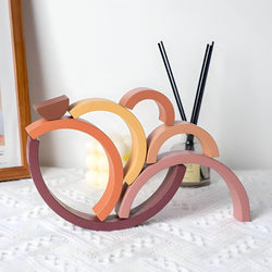 Small Wooden Rainbow  Arch Blocks (ONLINE ORDER ONLY)