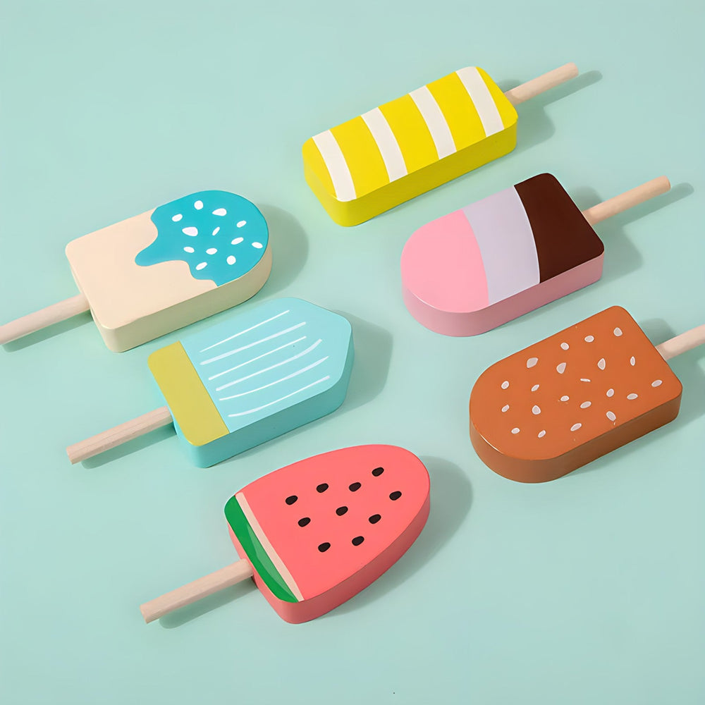 Wooden Ice Cream Pretend Toys (ONLINE ORDER ONLY)