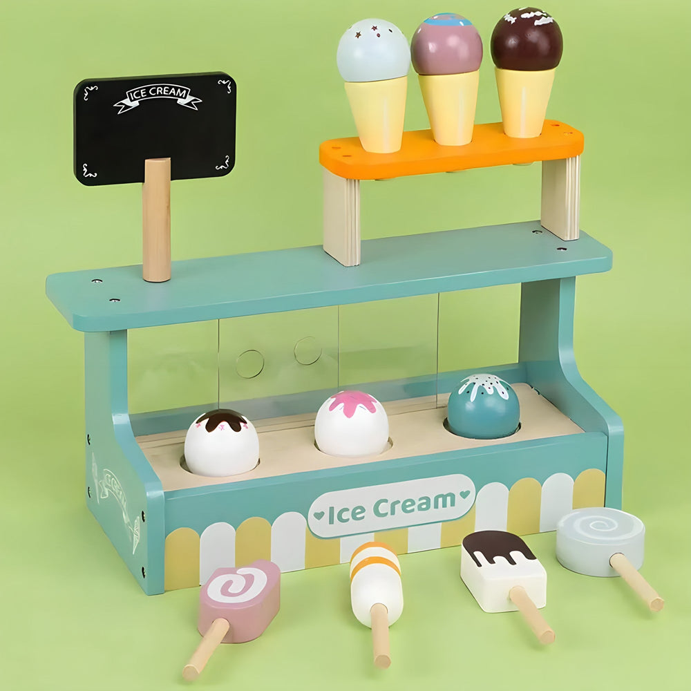 Wooden Ice Cream Pretend Toys (ONLINE ORDER ONLY)