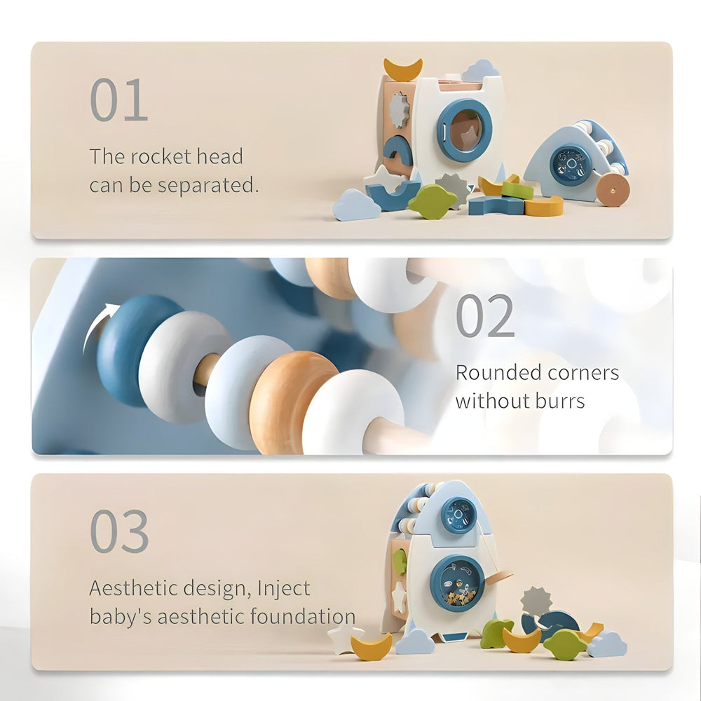 Rocket Busy Box (ONLINE ORDER ONLY)