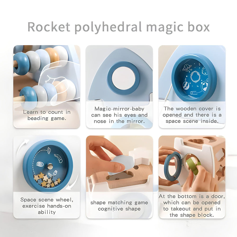 Rocket Busy Box (ONLINE ORDER ONLY)