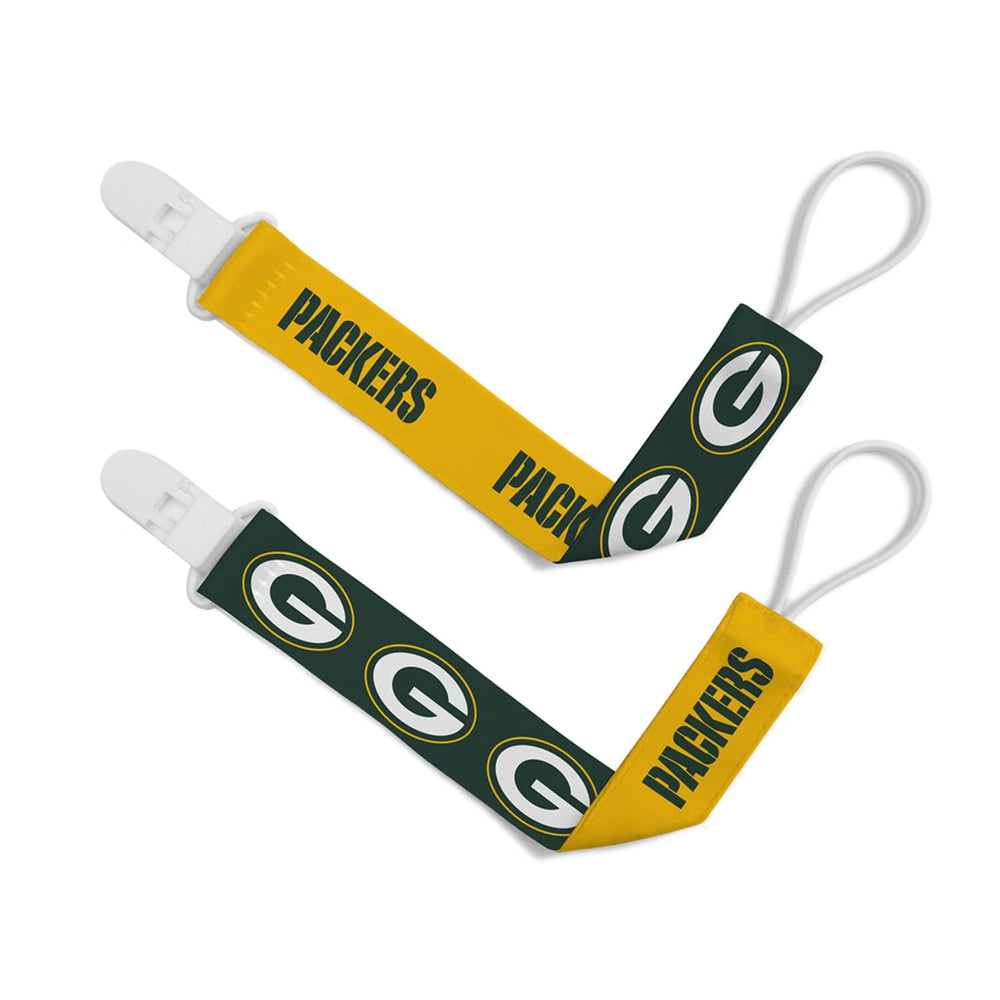 Green Bay Packers - Pacifier Clip 2-Pack (ONLINE ORDER ONLY)