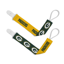 Green Bay Packers - Pacifier Clip 2-Pack (ONLINE ORDER ONLY)
