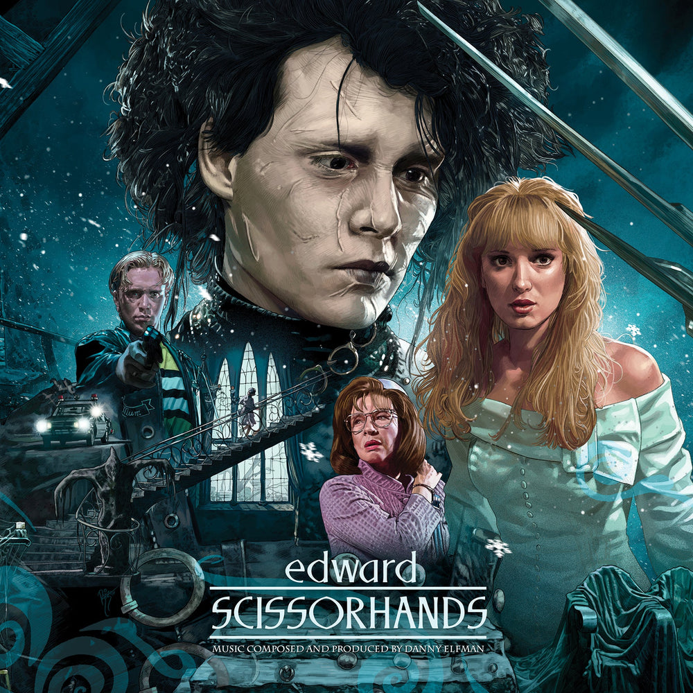 Edward Scissorhands OST (Midnight Sculptor, Limited Exclusive) [Vinyl] (ONLINE ORDER ONLY)
