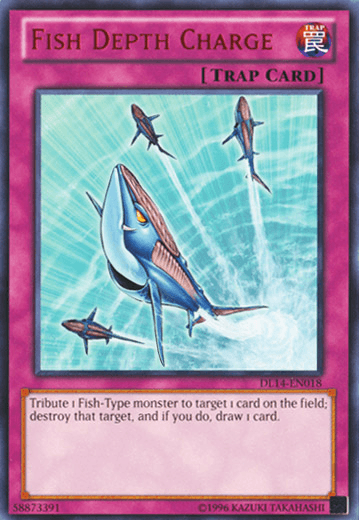 Fish Depth Charge (Red) [DL14-EN018] Rare (ONLINE ORDER ONLY)
