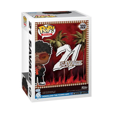 21 Savage Funko Pop! Vinyl Figure #322 (ONLINE ORDER ONLY)