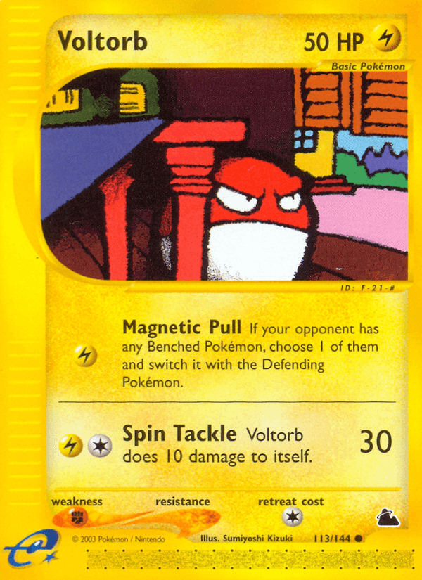 Voltorb (113/144) [Skyridge] (Online Only)