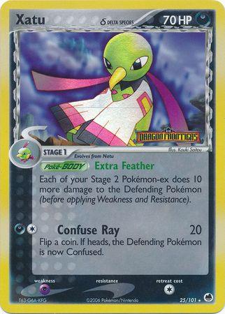 Xatu (25/101) (Delta Species) (Stamped) [EX: Dragon Frontiers] (Online Only)
