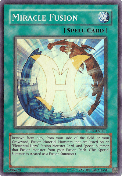 Miracle Fusion [DR04-EN039] Super Rare (ONLINE ORDER ONLY)