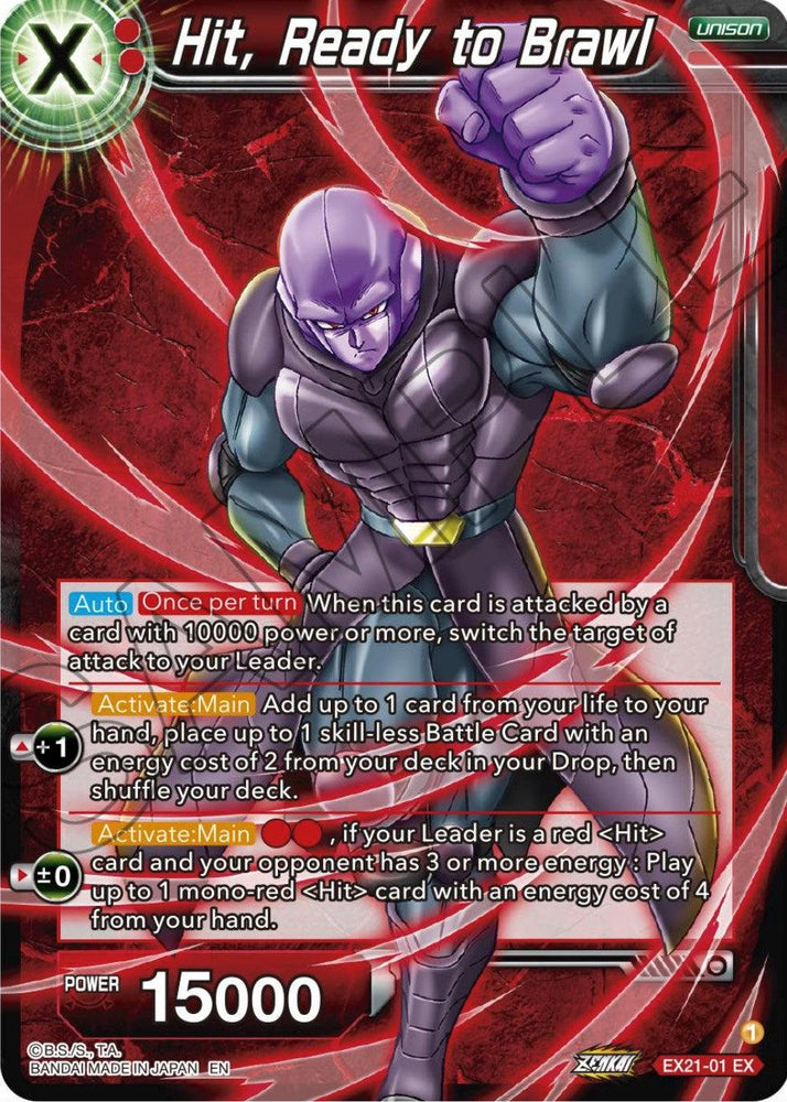 Hit, Ready to Brawl (EX21-01) [5th Anniversary Set] (ONLINE ORDER ONLY)
