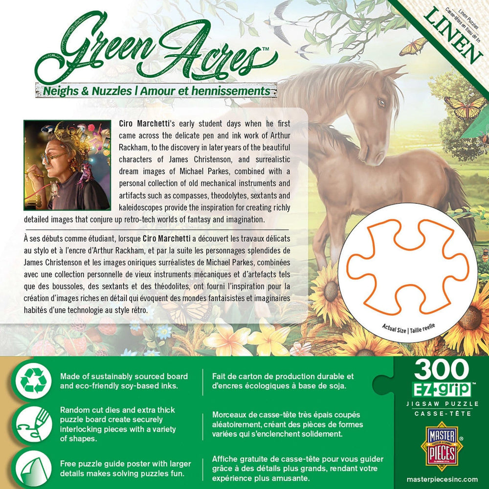 Green Acres - Neighs & Nuzzles 300 Piece EZ Grip Jigsaw Puzzle (ONLINE ORDER ONLY)