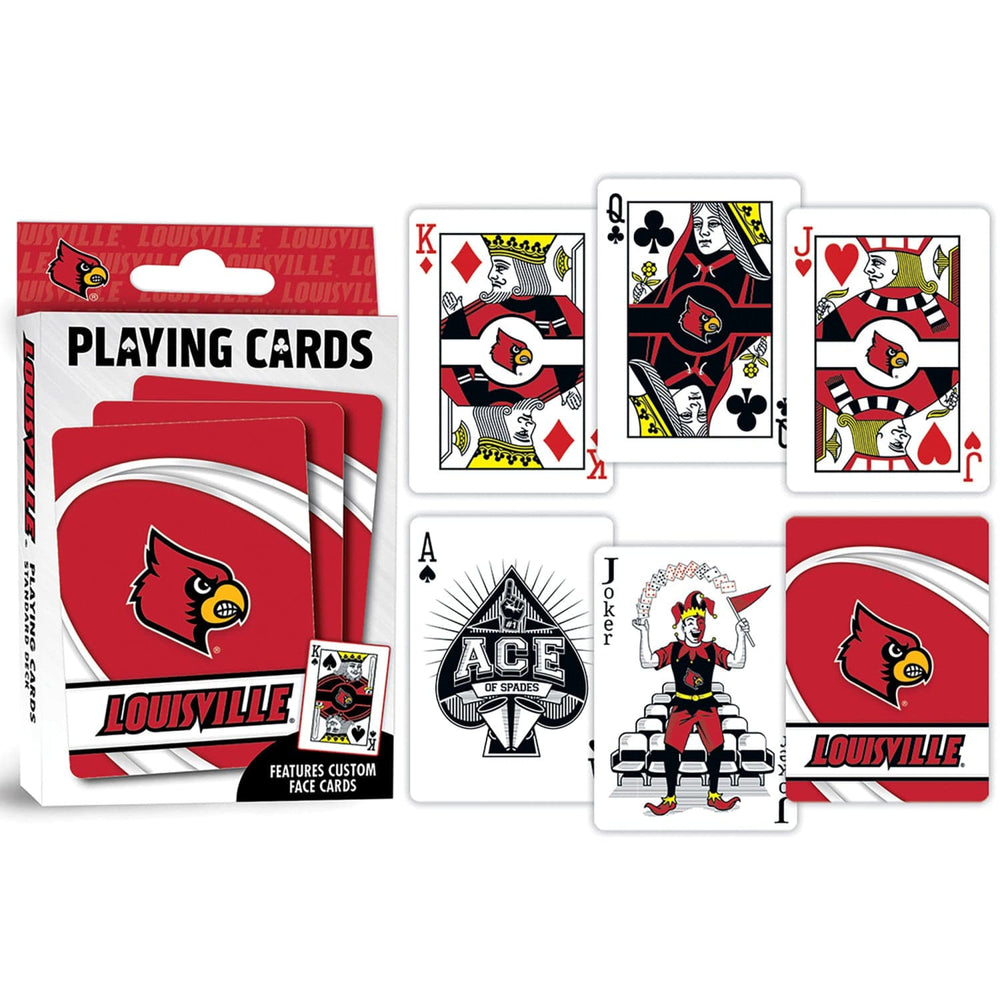 Louisville Cardinals Playing Cards - 54 Card Deck (ONLINE ORDER ONLY)