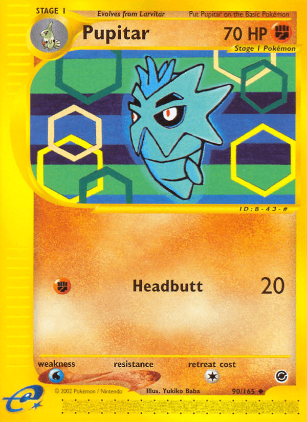Pupitar (90/165) [Expedition: Base Set] (Online Only)