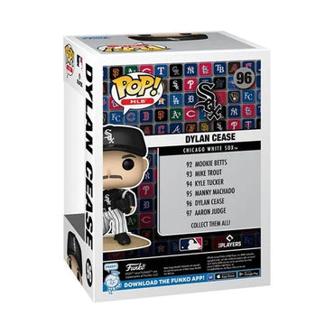 MLB White Sox Dylan Cease Funko Pop! Vinyl Figure #96 (ONLINE ORDER ONLY)