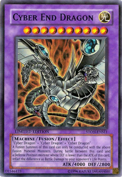 Cyber End Dragon [STON-ENSE1] Super Rare