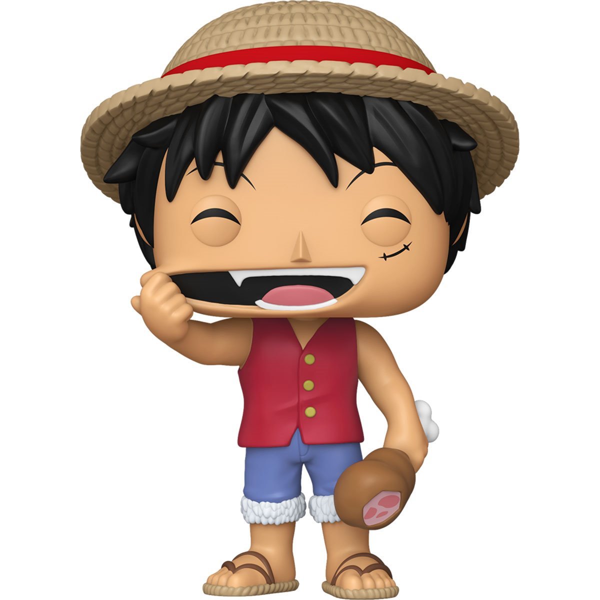 One Piece Monkey D. Luffy with Meat Jumbo 10-Inch Funko Pop! Vinyl Figure #1945 (ONLINE ORDER ONLY)