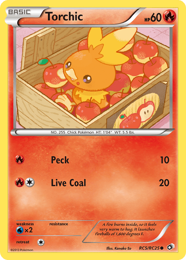 Torchic (RC5/RC25) [Black & White: Legendary Treasures] (Online Only)