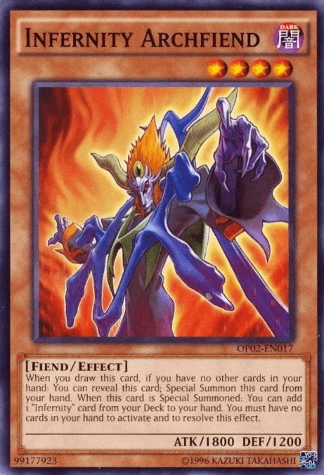Infernity Archfiend [OP02-EN017] Common (ONLINE ORDER ONLY)