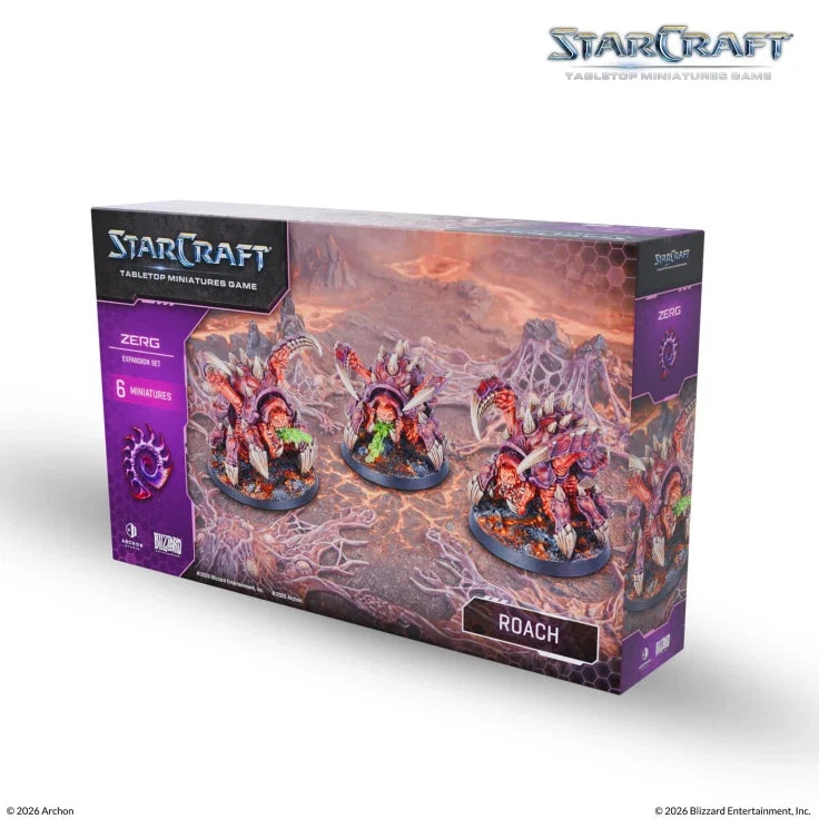 StarCraft The Miniatures Game: Zerg: Roach Expansion Set (ONLINE ORDER ONLY)