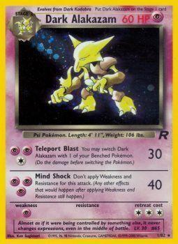 Dark Alakazam (1/82) [Team Rocket Unlimited] (Online Only)
