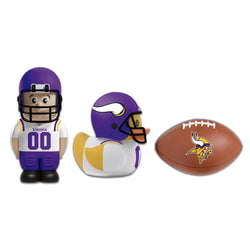 Bathletes - Minnesota Vikings NFL Bath Toys (ONLINE ORDER ONLY)