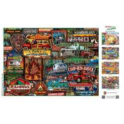 Greetings From The Lake - 500 Piece Jigsaw Puzzle (ONLINE ORDER ONLY)