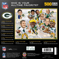 Green Bay Packers - All Time Greats 500 Piece Jigsaw Puzzle (ONLINE ORDER ONLY)