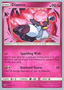 Diancie (94/147) (Infinite Force - Diego Cassiraga) [World Championships 2017] (Online Only)