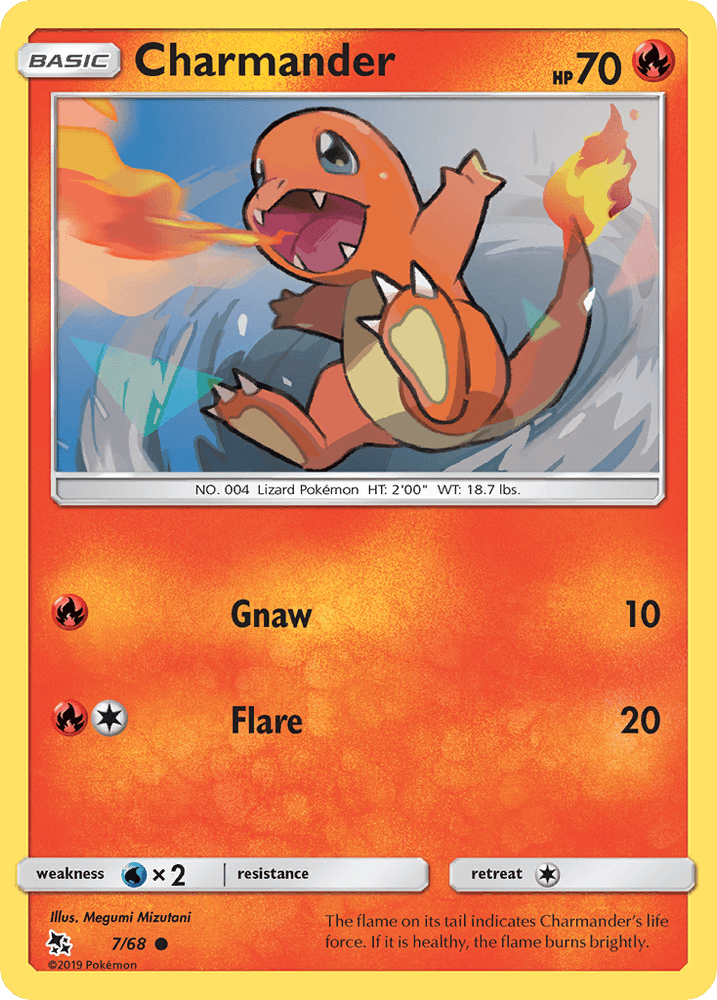 Charmander (7/68) [Sun & Moon: Hidden Fates] (Online Only)